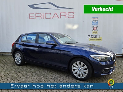 BMW 1-SERIE 116d EDE Essential NAVI TEL MSTUUR