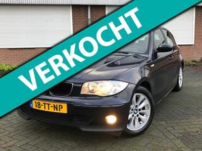 BMW 1-SERIE 116i High Executive 6BAK/PDC/CLIMATE/RIJDTNIEUW!/