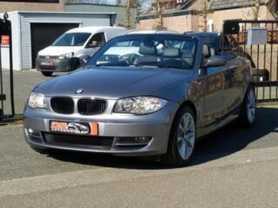 BMW 1-SERIE Cabrio 118i Executive *** AIRCO-LEDER-ELECTR DAK,RAMEN-CV-SP.WIELEN,etc,etc. !!! 888