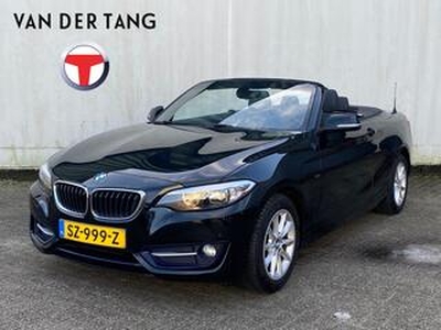 BMW 2-SERIE Cabrio 218i Sportstln / Stl.vw. / incl. winterset