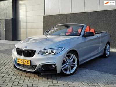 BMW 2-SERIE Cabrio 220i Automaat M-Pakket Carbon Camera Stoelverwarming