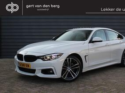 BMW 4-SERIE Gran Coup? 418i High Executive - M SPORT - SCHUIFDAK - LEDER - NAVI PROF -