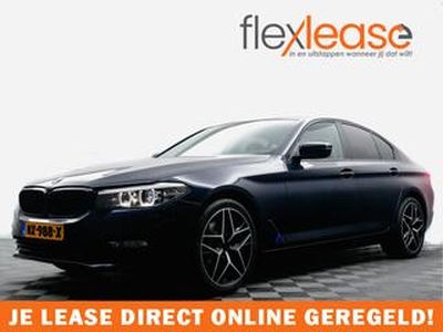 BMW 5-SERIE 520D Sedan M Performance 191pk Aut- Virtual Cockpit, Nappa Leder, Xenon led, Clima, Navi