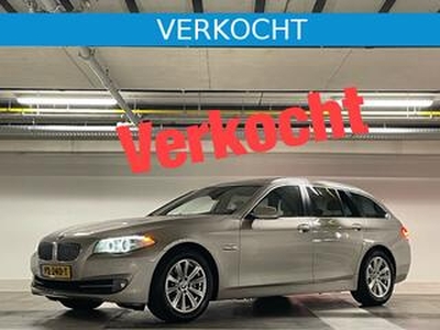 BMW 5-SERIE 525d High Executive - 218 pk - Leer - Pano - Navi - automaat