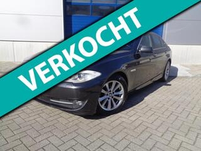 BMW 5-SERIE 525d High Executive Airco!! NAVI!! 2012!! Grijs!!