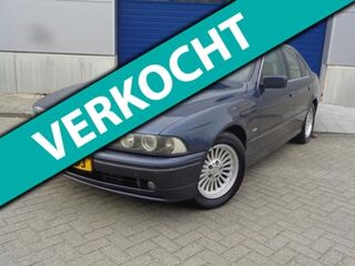 BMW 5-SERIE 525i Edition Airco! Automaat! LEDER! 120DKM NAP! 2003!