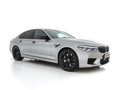 BMW M5 5-serie Aut *MERINO-VOLLEDER | NAVI-FULLMAP | FULL-LED | CERAMIC-BREAKS | SURROUND-VIEW | BOWERS/WILKINS-SURROUND | SOFT-CLOSE | ACC | KEYLESS | BLIND-SPOT | DAB | ECC | HUD | AMBIENT-LIGHT | PDC | S