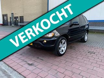 BMW X REIHE X5 BMW X5 GRIJS KENTEKEN YOUNGTIMMER