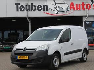 Citroen BERLINGO 1.6 BlueHDI 100 Club Economy S&S Apple Carplay, 2 zitplaatsen rechtsvoor, Rechter zijdeur, Cruise control, Camera