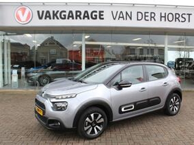 Citroen C3 1.2-110pk PureTech 'Feel-Pack'. Zo goed als nieuw maar wel met duizenden euro's voordeel ! Airco, cruise cntrl, metallic lak, LM wielen, parkeersensoren achter etc.