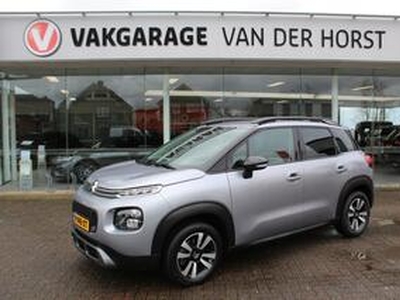 Citroen C3 Aircross 1.2-110pk PureTech 'Feel-Pack'. Fijne, comfortabele wagen, hoge in- en uitstap. Navigatie, cruise cntrl, dakrails, aitco, LM wielen, metallic lak, boordcomputer, telefoonvoorb. etc...