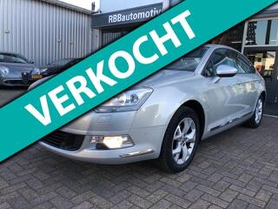 Citroen C5 1.6 THP Business half leer navigatie climate controle cruise controle lm-velgen elektrische pakket parkeersensoren trek