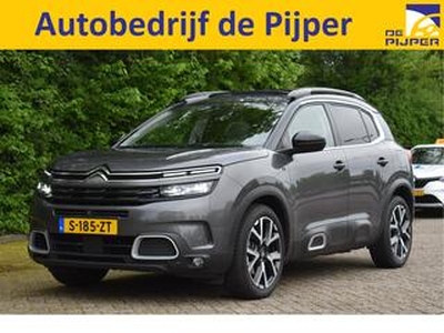 Citroen C5 Aircross 1.6 Hybrid Shine VOL, OPEN DAK, CAMERA, LEDER, STOELVERW, KEYLESS, CARPLAY, FULL LED, LM-VELGEN 19