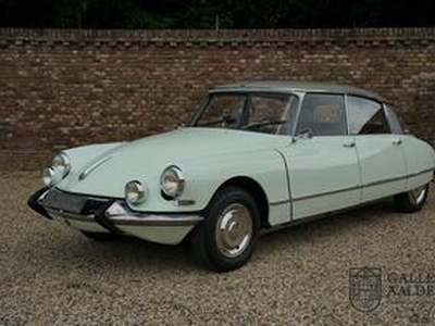 Citroen DS 21 Pallas Superb original condition! History from original sales invoice to the last maintenance invoice is present,Exceptionally well conserved, Livery in 