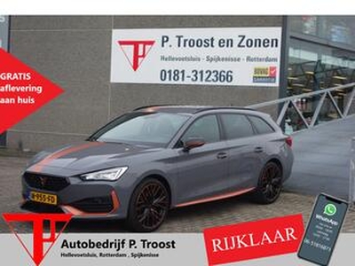 Cupra Leon Sportstourer 1.4 e-Hybrid 245 AUTOMAAT NAVI/CLIMA/19 INCH VLG/HALF LEDER/AFNEEMBARE TREKHAAK/STOEL&STUURVERWARMING/FULL OPTIONS!!!