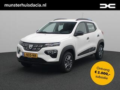 Dacia Spring Comfort Plus - Business - WLTP Combi 230km - - Demo - Automaat - Navigatie - 6 jaar fabrieksgarantie - ? 2000,- Subsidie -