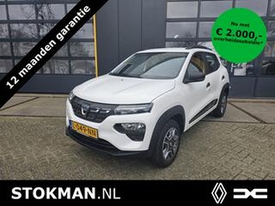 Dacia Spring Electric 45 Comfort Plus (SEPP SUBSIDIE ? 2000,-) VERKOCHT ! | incl. Bovag rijklaarpakket met 12 maanden garantie |