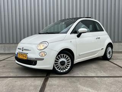 Fiat 500 0.9 TwinAir 86PK Lounge Schuif/kantel Pano - Airco - Elek Pakket