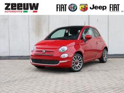 Fiat 500 1.0 Hybrid 70 PK Red | Carplay | Cruise | BTW | 16