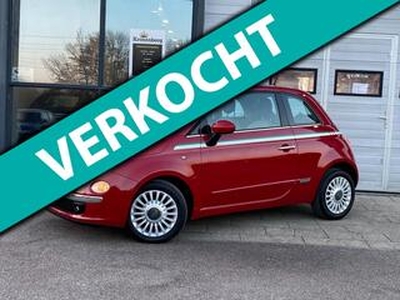 Fiat 500 1.2 Lounge, PANODAK, NAP, APK, Prachtig !