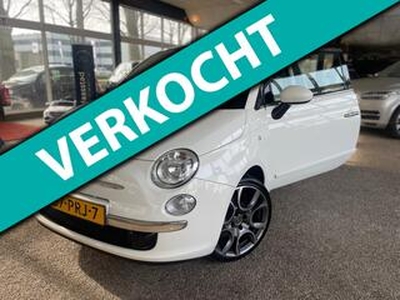 Fiat 500 1.2 Lounge|65.000 km|Automaat|Panoramadak|Uniek interieur|LM Velgen|Airco|Elek.ramn|Topstaat|Boekjes|Zeer mooie auto