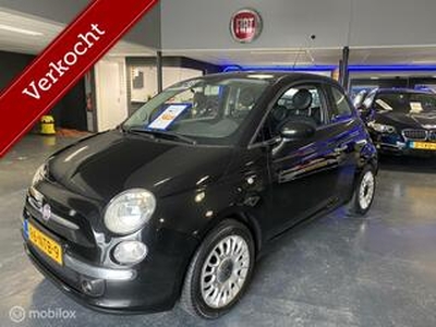 Fiat 500 1.2 PURE Q*MULTI STUURWIEL*HALF LEDEREN STOELEN*USB