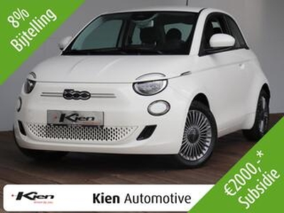 Fiat E-500 Business Launch Edition 42 kWh | 8% Bijtelling | Groot Navigatie | BTW |