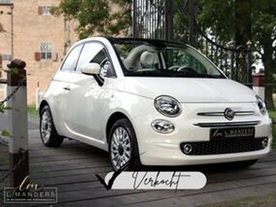 Fiat 500C 1.2 Young 2020 WIT | Cabrio | Beige | Display | Airco