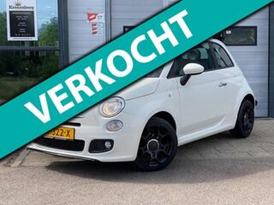 Fiat 500C TwinAir Turbo 500S, 86PK!, SPORT, CABRIO