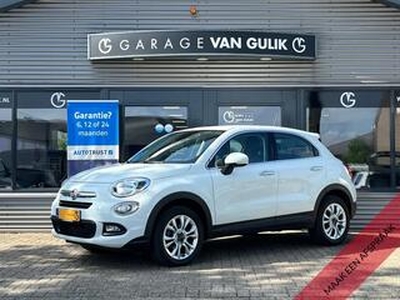 Fiat 500X 1.4 Turbo MultiAir 140PK Autom. Clima,Cruise,Navi,Pdc,KeylessGo+Entry,Bluetooth,Stoelverw.,