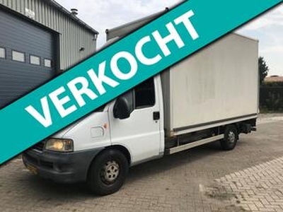 Fiat DUCATO 18 GEZOCHT GEVRAAGD ALLE DUCATO DOBLO