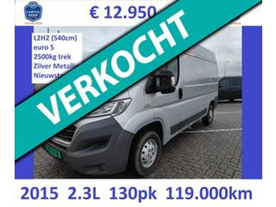 Fiat DUCATO Z. 2015 2.3L 130pk L2H2 (540cm) euro 5