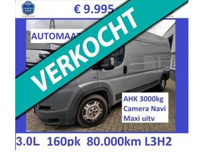 Fiat DUCATO Z. 3.0L 160pk AUTOMAAT 80.000km L3H2