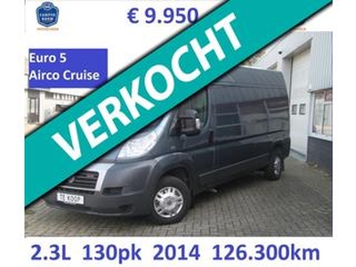 Fiat DUCATO Z. L3H2 130pk 2014 126.500km AHK 2500kg