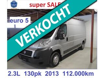 Fiat 130 Z. Ducato L3H2 2.3L 2013 130pk Zilver