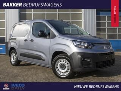 Fiat E-Doblo 136 L1 50 kWh 100% Elektrisch | Airco | Camera | Parkeersensoren (1/2 grijs)