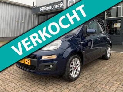 Fiat PANDA 0.9 TwinAir Lounge automaat navigatie cruise controle airco lm-velgen trekhaak elektrische pakket Bluetooth 82dzkm nap