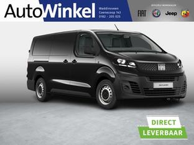 Fiat SCUDO 2.0 MultiJet L3H1 | Uit voorraad leverbaar | Navi | LED | Camera | Apple Carplay | 3-Zits | Trekhaak afn.