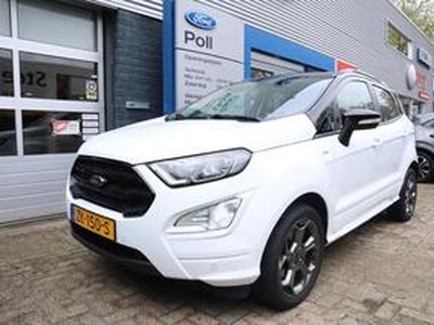 Ford ECOSPORT 125pk ST-Line Black Navi Camera Trekhaak Winter pack Xenon Dodehoek Detectie