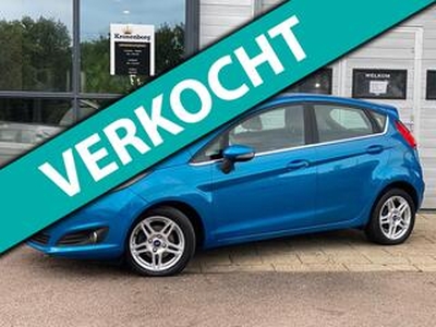 Ford FIESTA 1.0 EcoBoost Titanium, 101PK, CruiseC, ClimaC, Park Ass,