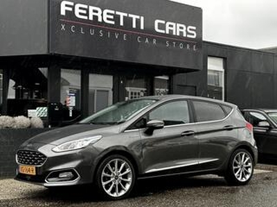 Ford FIESTA 1.0 VIGNALE 126PK ECOBOOST DESIGNO-LEDER B&O SOUND-SYSTEEM NAVI CAMERA AIRCO LMV PDC