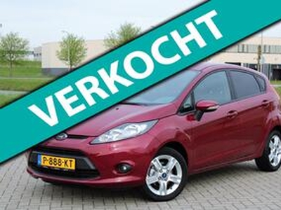 Ford FIESTA 1.25 Style l Airco l Stoelverw l LMV l 82 PK !