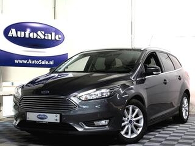 Ford FOCUS Wagon 1.5 AUT Titanium NAVI BT CAMERA STOELVERW TREKHAAK '16