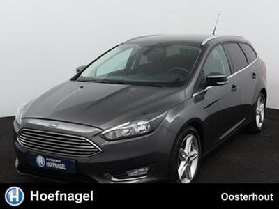 Ford FOCUS Wagon 1.5 Titanium Edition 150pk Navigatie - Parkeersensoren - Climate Control - Cruise Control - 17