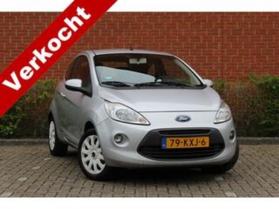 Ford KA 1.2 70pk Titanium | NL-auto | Cruise control | Airco | Elek. ramen | Centr. deurvergr. | Radio | Metallic lak | All-seasonbanden |