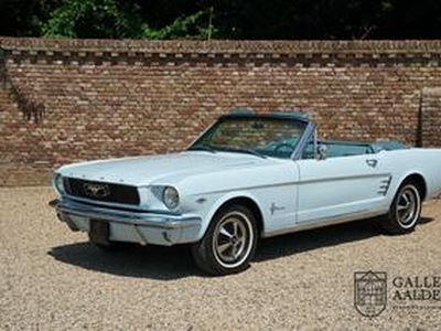 Ford MUSTANG PRICE REDUCTION! 289 Convertible manual gearbox, rally-pack, elec. soft-top