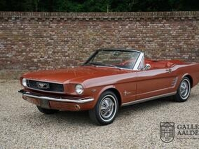 Ford MUSTANG 289 PRICE REDUCTION! Only one owner from new! Highly original unrestored condition, Manual gearbox, Attractive colour scheme, Original two-tone Emberglo and Parchment luxury interior,