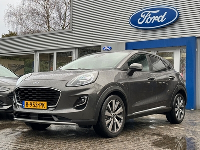 FORD PUMA 1.0EB HYBRIDE TITANIUM | NL-AUTO! | NAVI | CLIMA | CRUISE | DRAADLOOS LADEN | PARKEERSENSOREN | LIJN DETECTIE | PRACHTIGE STAAT!!