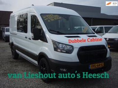 Ford TRANSIT 350L Dubbele Cabine 12 inch scherm NIEUW Trend