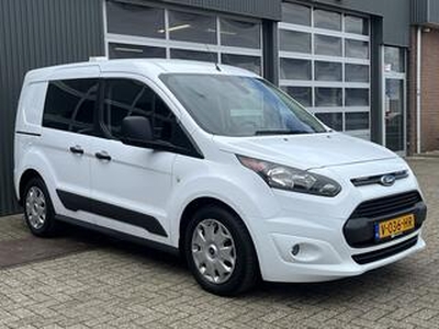 Ford TRANSIT CONNECT 1.0 Ecoboost L1 Trend Airco 3-Persoons Kastinrichting Trekhaak 1200kg Parkeersensoren achter Camera Navigatiesysteem 1e eigenaar Bpm vrij voor particulier gebruik!!